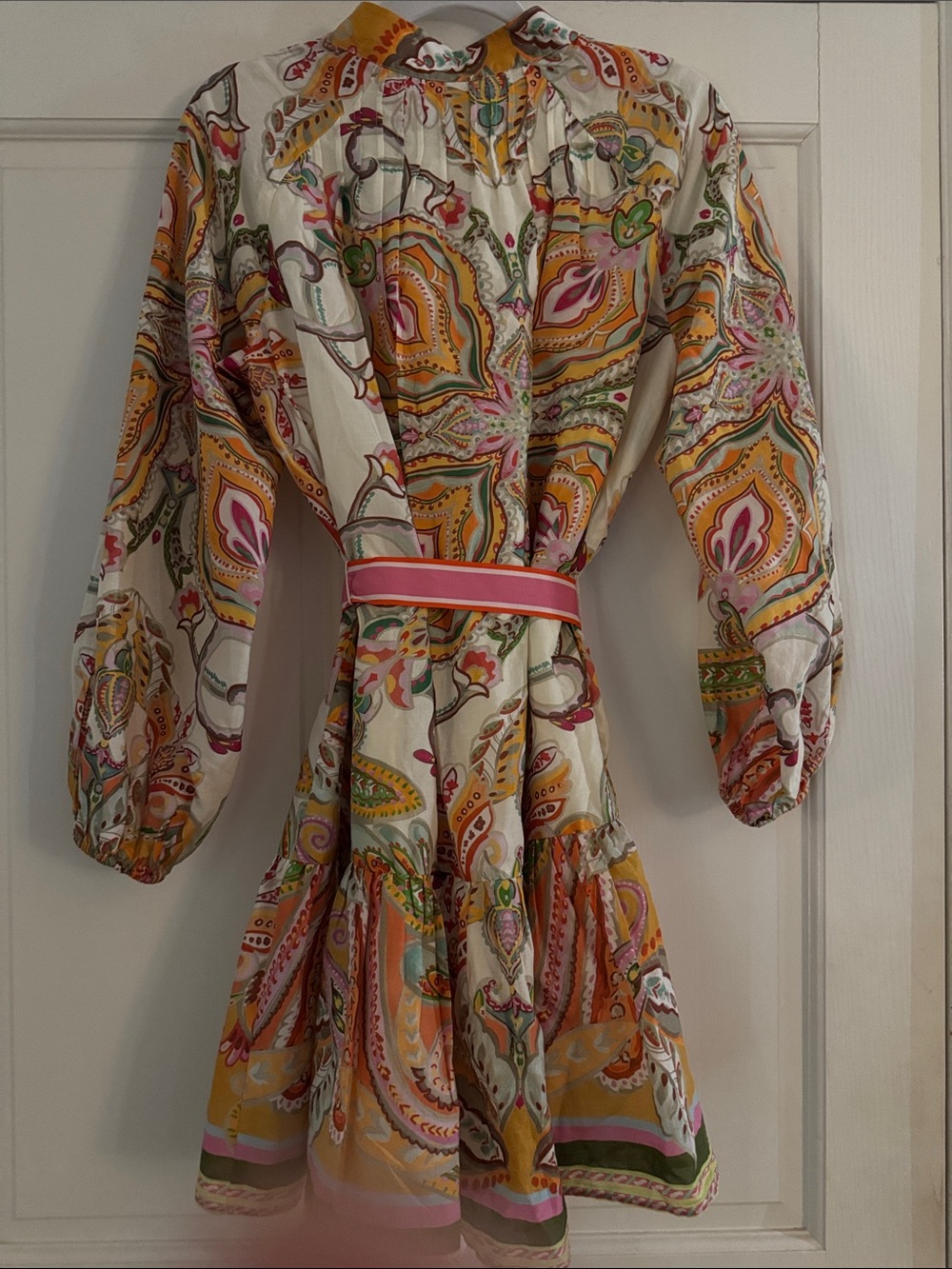 Antonio Melani Brynn Pink printed mini dress Size 6 - Picture 13 of 14